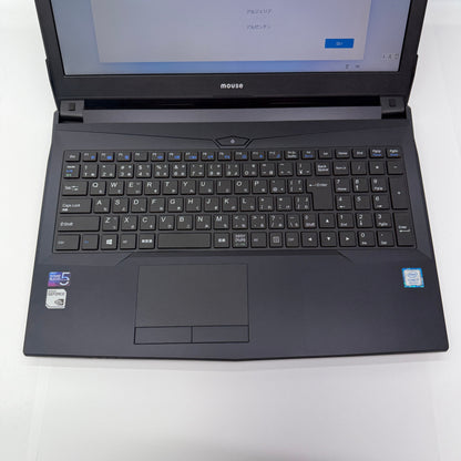 mouse MB-K690SN1-EX3 Core i7-8750H 16GB Geforce MX150 SSD256GB HDD1TB バッテリー最大容量96%【C5163-100】