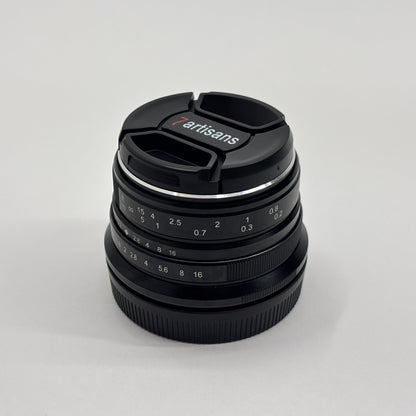 7artisans 七工匠 25mm F1.8 ソニーEマウント ブラック【C8813-60】