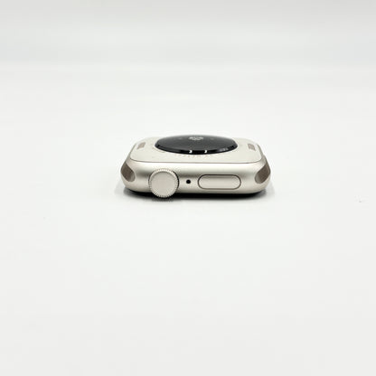 美品 Apple Watch SE3 第3世代 40ｍｍ GPSモデル MEHV4J/A スターライトアルミ+ブラックスポーツバンドS/M 付属品完備【C8966-C】