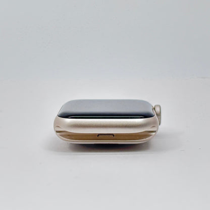 美品 Apple Watch SE 第2世代 40mm GPS スターライトアルミニウム  MXEF3J/A バッテリー最大容量90% 【C8239-C】