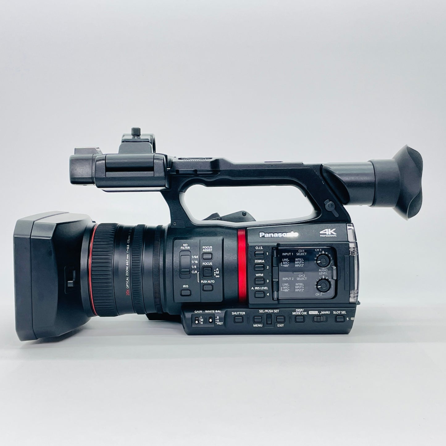 美品 Panasonic AG-CX350 ビデオカメラ 別売りおまけ多数あり 通電時間111時間【C4504-140】