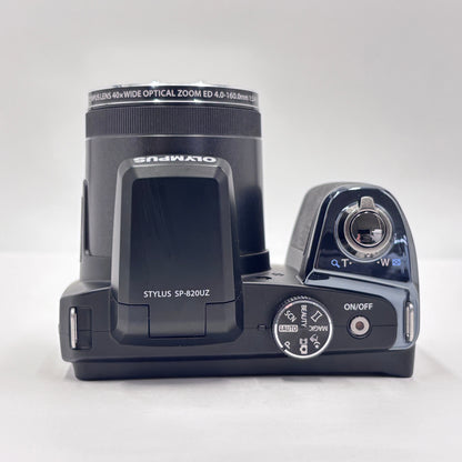 OLYMPUS STYLUS SP-820UZ コンパクトデジタルカメラ ブラック  【C8271-60】