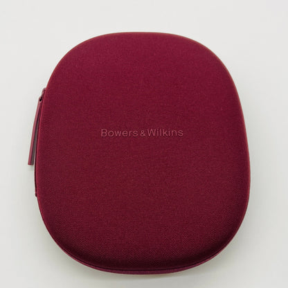 美品 Bowers & Wilkins Px8 ノイズキャンセリング ワイヤレスヘッドホン ロイヤル・バーガンディ【C7516-80】