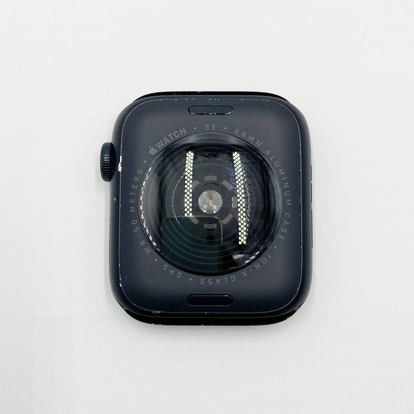 Apple Watch SE 第2世代 GPSモデル 44mm ミッドナイトアルミニウムケース ミッドナイトスポーツバンド MNK03J/A バッテリー最大容量100%【C6282-C】
