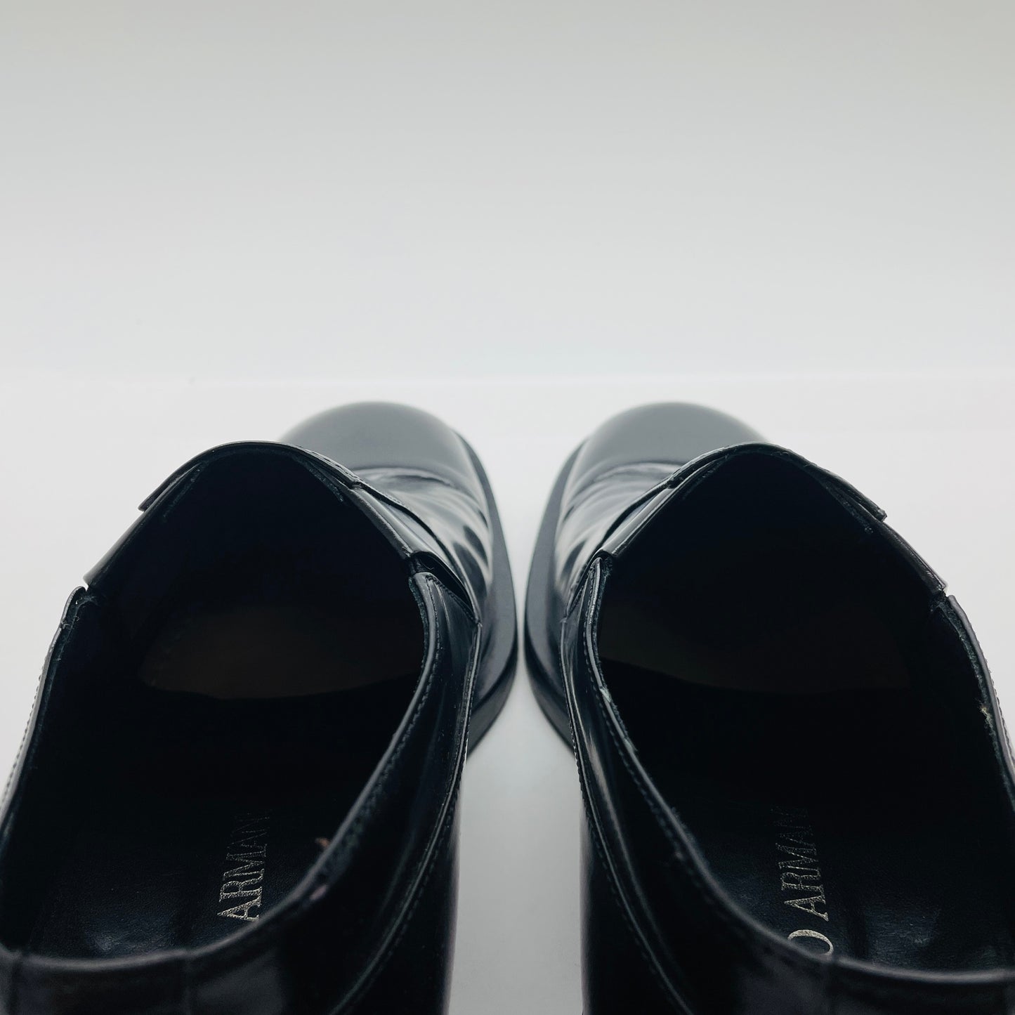 GIORGIO ARMANI  ジョルジオ アルマーニ　ローファー 革靴 サイズ約25.5cm【C3445-80】