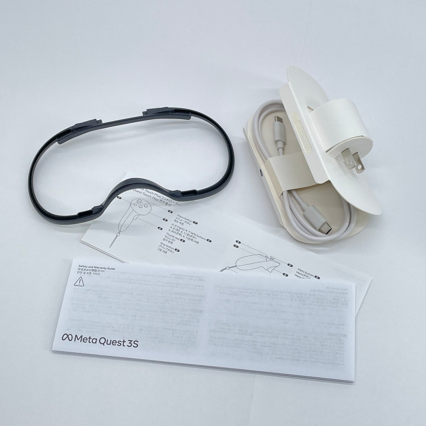 美品 MetaQuest3S 128GB VRヘッドセット【C7938-80】