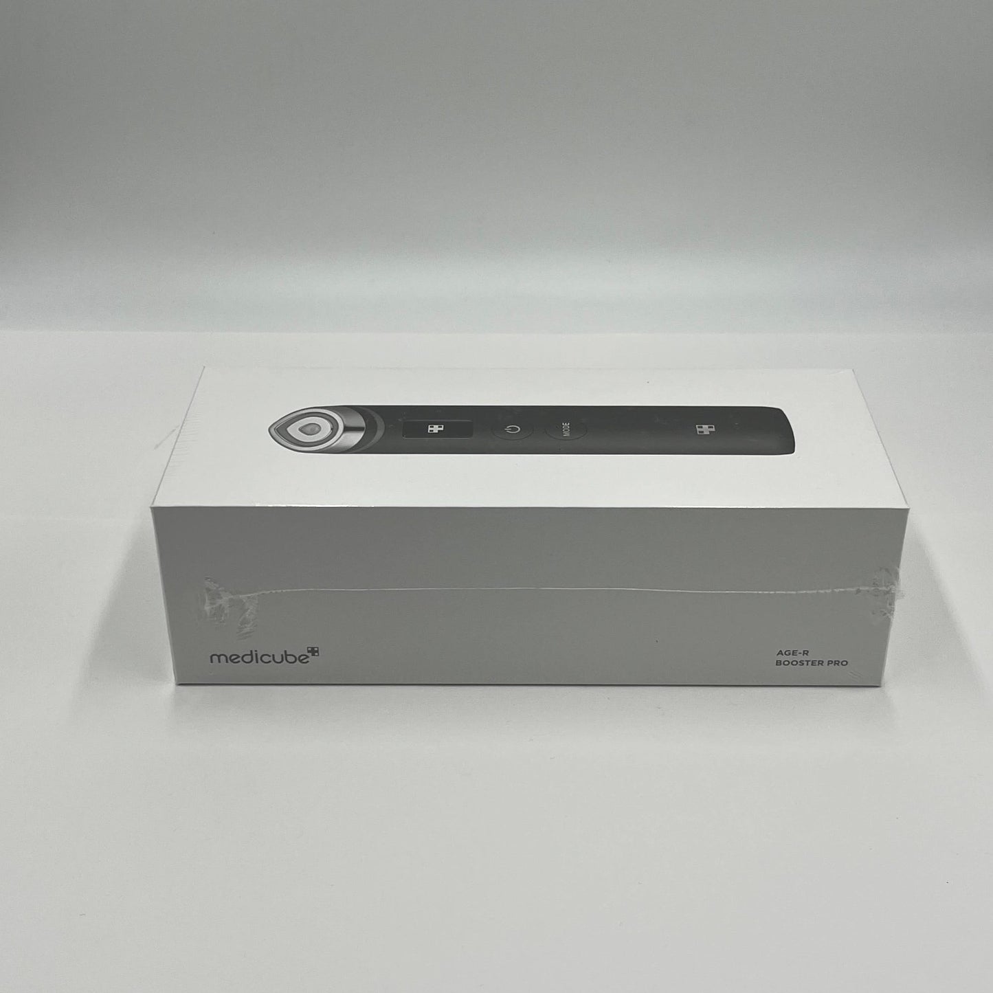 新品未開封 メディキューブ AGE-R BOOSTER PRO ブースタープロ 美顔器 ブラック【5962-60】