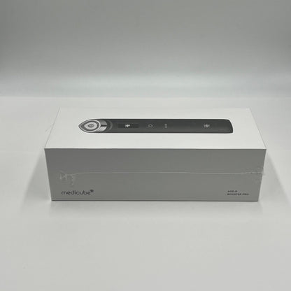 新品未開封 メディキューブ AGE-R BOOSTER PRO ブースタープロ 美顔器 ブラック【5962-60】