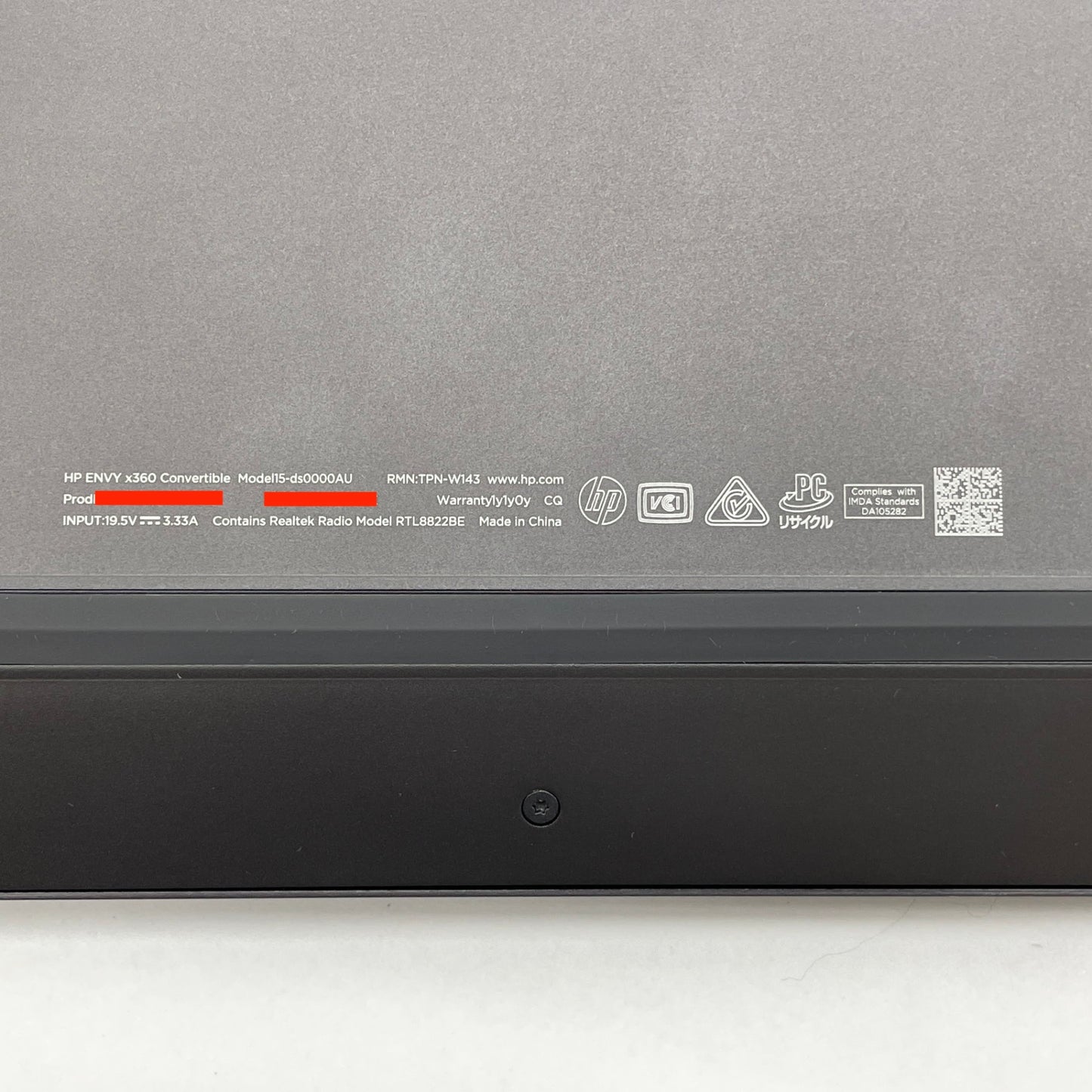 HP ENVY x360 Convertible 15-ds0000AU Ryzen 5 3500U 8GB SSD 512GB windows11home【C4919-80】バッテリー100%