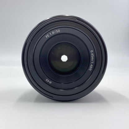 美品 ソニー SONY FE 50mm F1.8 SEL50F18F 【C5069-60】