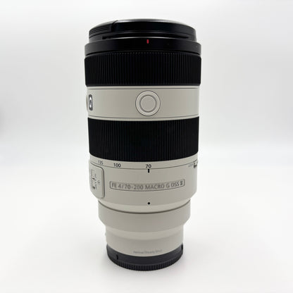 新品同様 美品 SONY ソニー FE 70-200mm F4 Macro G OSS II SEL70200G2 付属品完備(袋付き)【C6568-80】