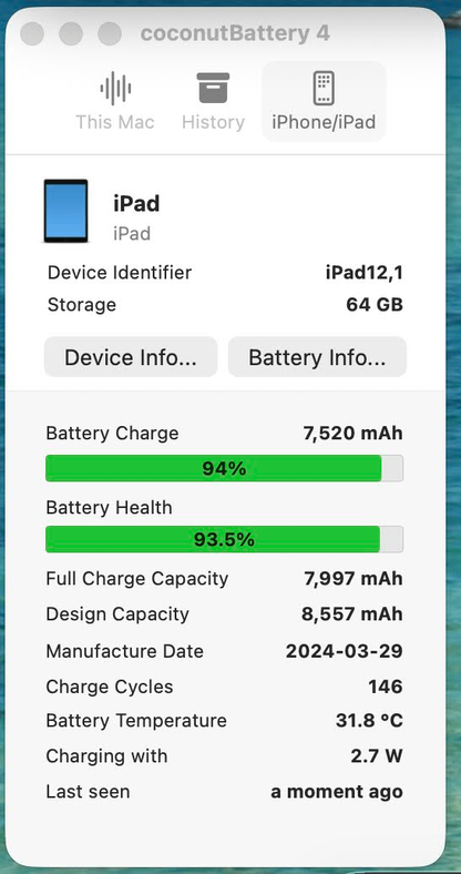 美品 Apple iPad 10.2インチ 第9世代 Wi-Fi 64GB 2021年秋モデル MK2K3J/A スペースグレイ【C8743-60】