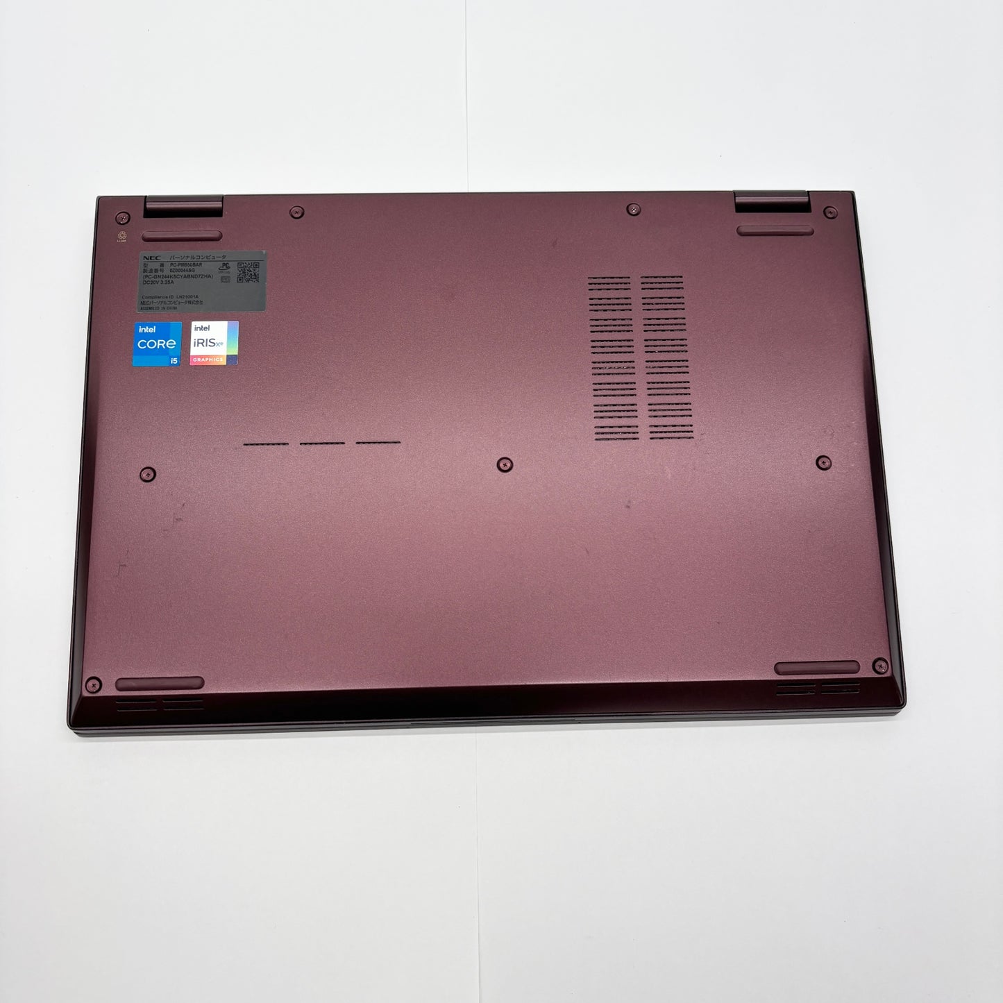 LAVIE Pro Mobile PM550 13インチ i5 1135G7 8GB SSD 512GB windows11Home   PC-PM550BAR [クラシックボルドー] バッテリー最大容量64%【C7979-80】