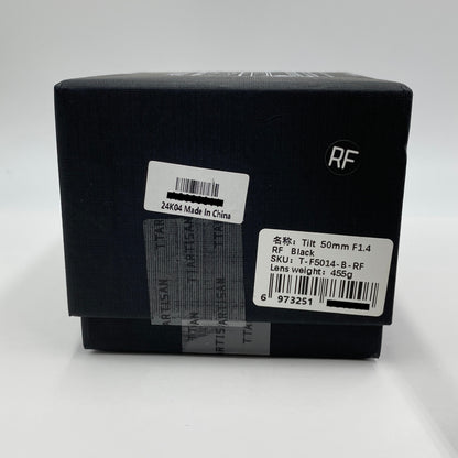 美品 TTARTISAN Tilt 50mm f1.4  RFマウント 【C4382-60】