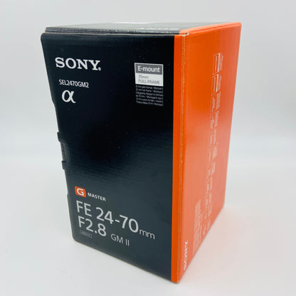 SONY ソニー FE 24-70mm F2.8 GM II SEL2470GM2 	【C3991-80】