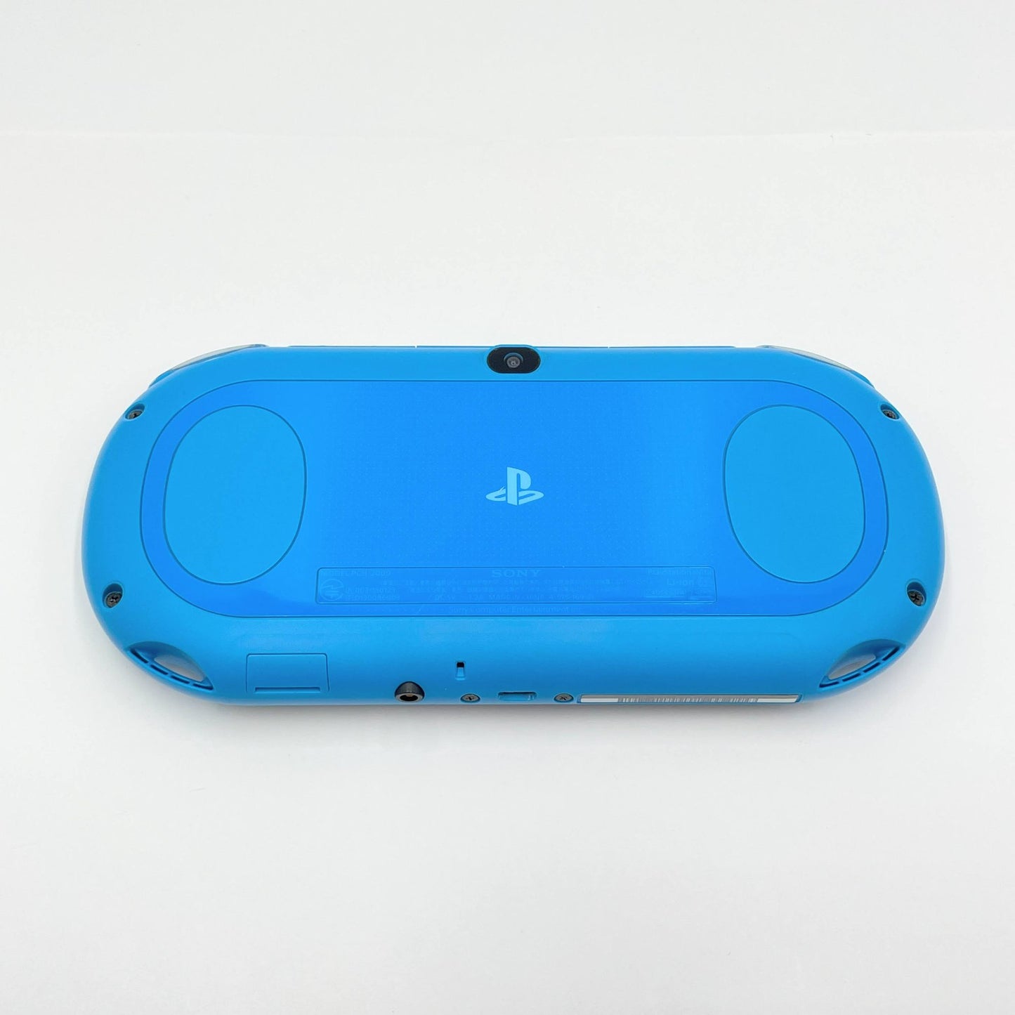 美品 SONY PS Vita PCH-2000 アクアブルー 付属品完備 (パワフルプロ野球2014・純正8GBメモリーカード付き)【C7059-60】