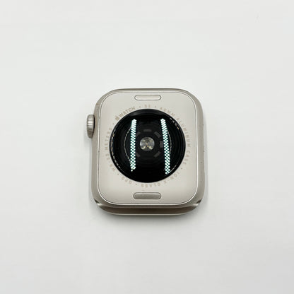Apple Watch  SE 第2世代 GPS 40mm スターライト MXEE3J/A スポーツバンド バッテリー最大容量98% 【C8798-C】
