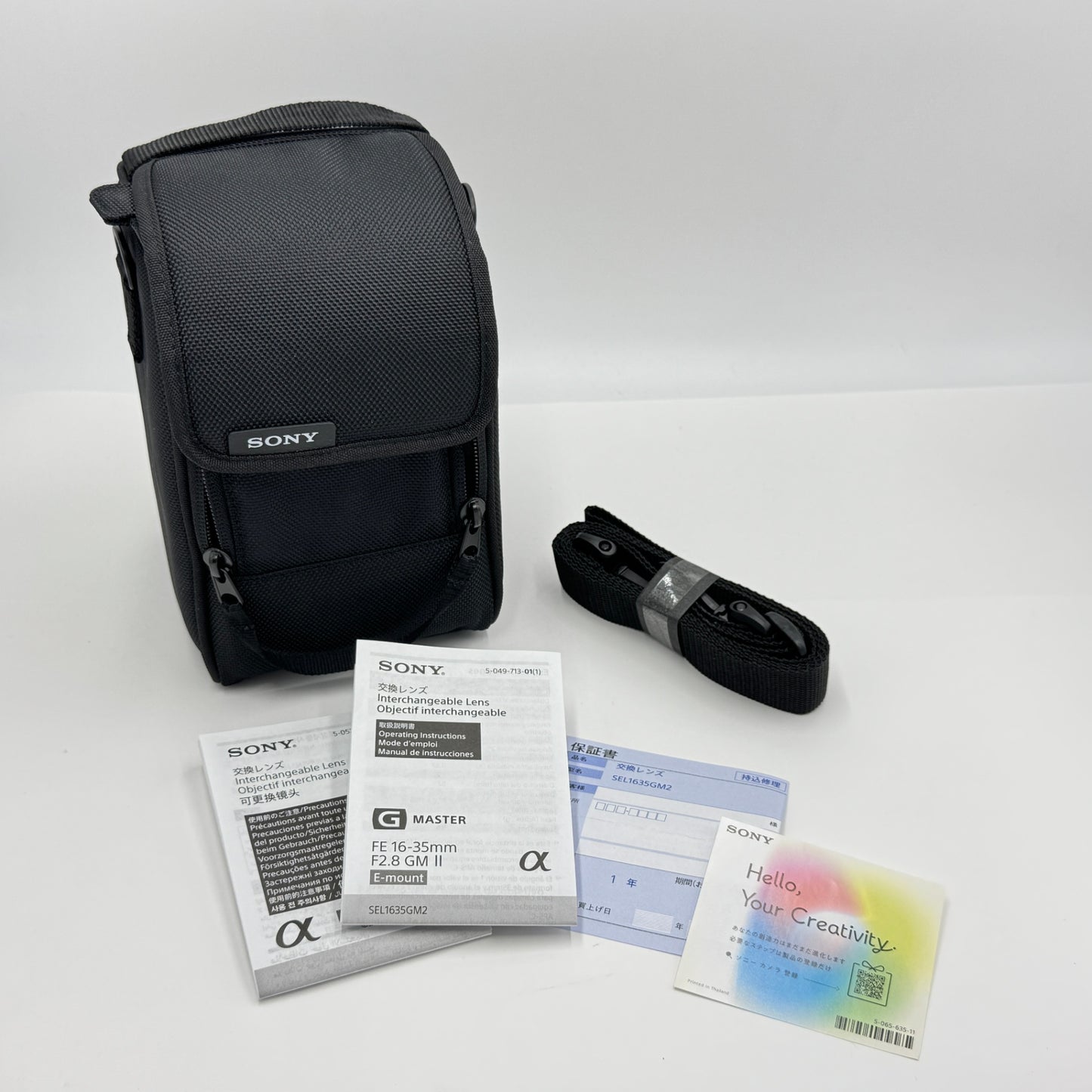 新品同様 美品 SONY FE 16-35mm F2.8 GM II SEL1635GM2【C7560-80】