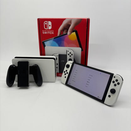 Nintendo Switch 有機ELモデル 任天堂 HEG-S-KAAA 付属品完備 【C8520-80】