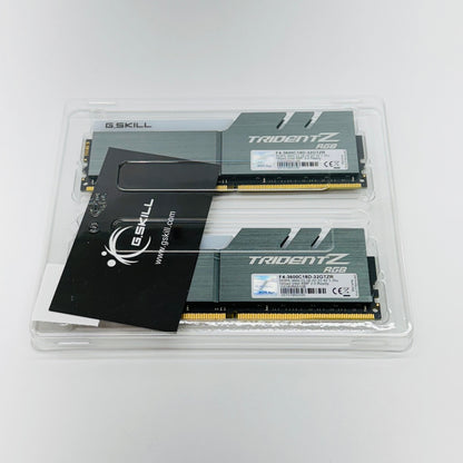 未使用 G.SKILL TRIDENT Z DDR4 3600MHz 32GB F4-3600C18D-32GTZR【C4459-C】