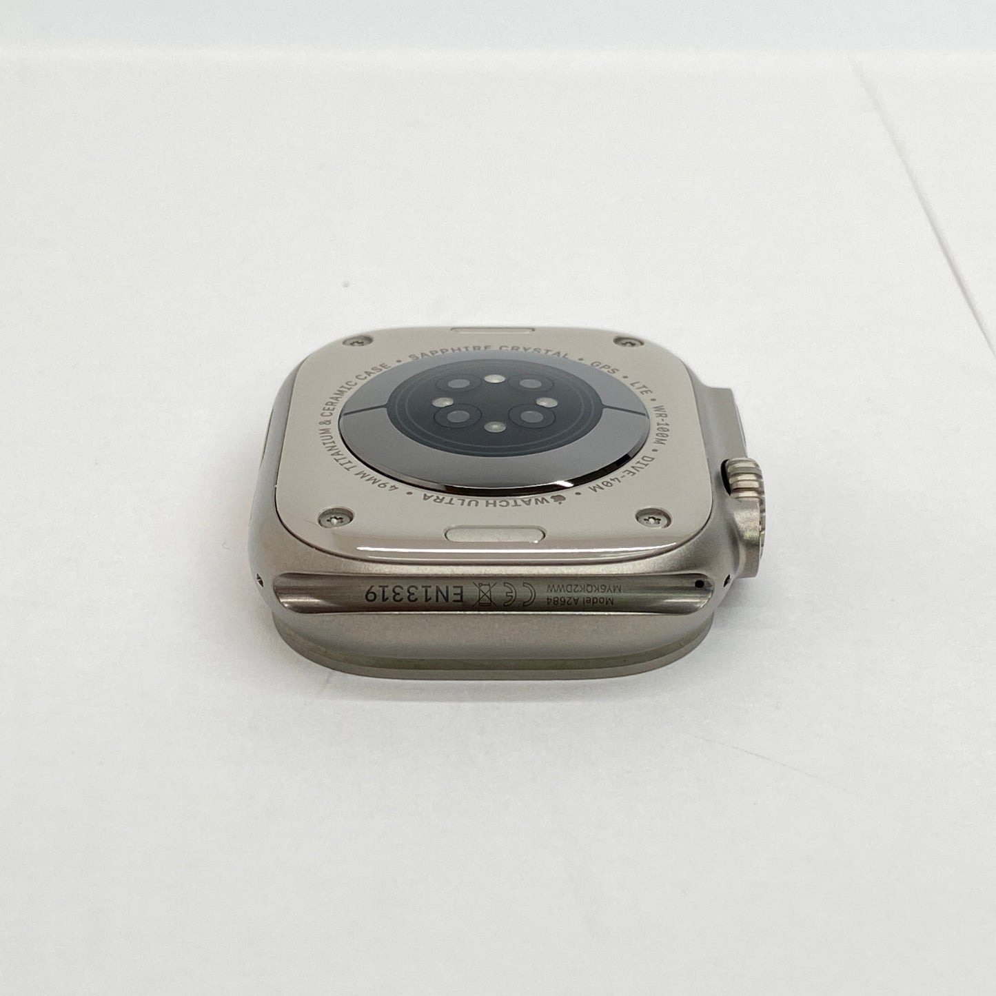 美品 Apple Watch Ultra GPS+Cellularモデル 49mm MNHH3J/A オレンジアルパインループ サイズ:S バッテリー最大容量100%【C6218-60】