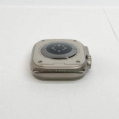 美品 Apple Watch Ultra GPS+Cellularモデル 49mm MNHH3J/A オレンジアルパインループ サイズ:S バッテリー最大容量100%【C6218-60】