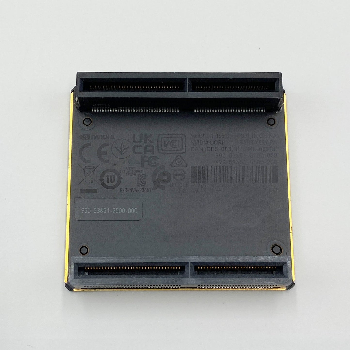 NVIDIA（エヌビディア） NVLink Bridge 2-Slot Ampere generation 高速 GPU インターコネクト MODEL:P3651	 【C5487-N】