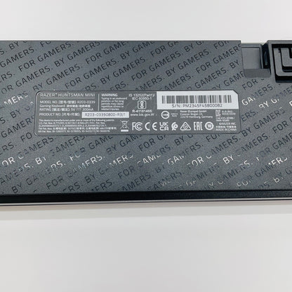 RAZER レイザー RZ03-0339 HUNTSMAN MINI 60% ゲーミングキーボード【C3925-80】