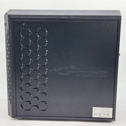 G tune PM-B i7 10700 16GB GTX1660 SUPER SSD 256GB HDD 1TB Winodows11Home【C6710-120】