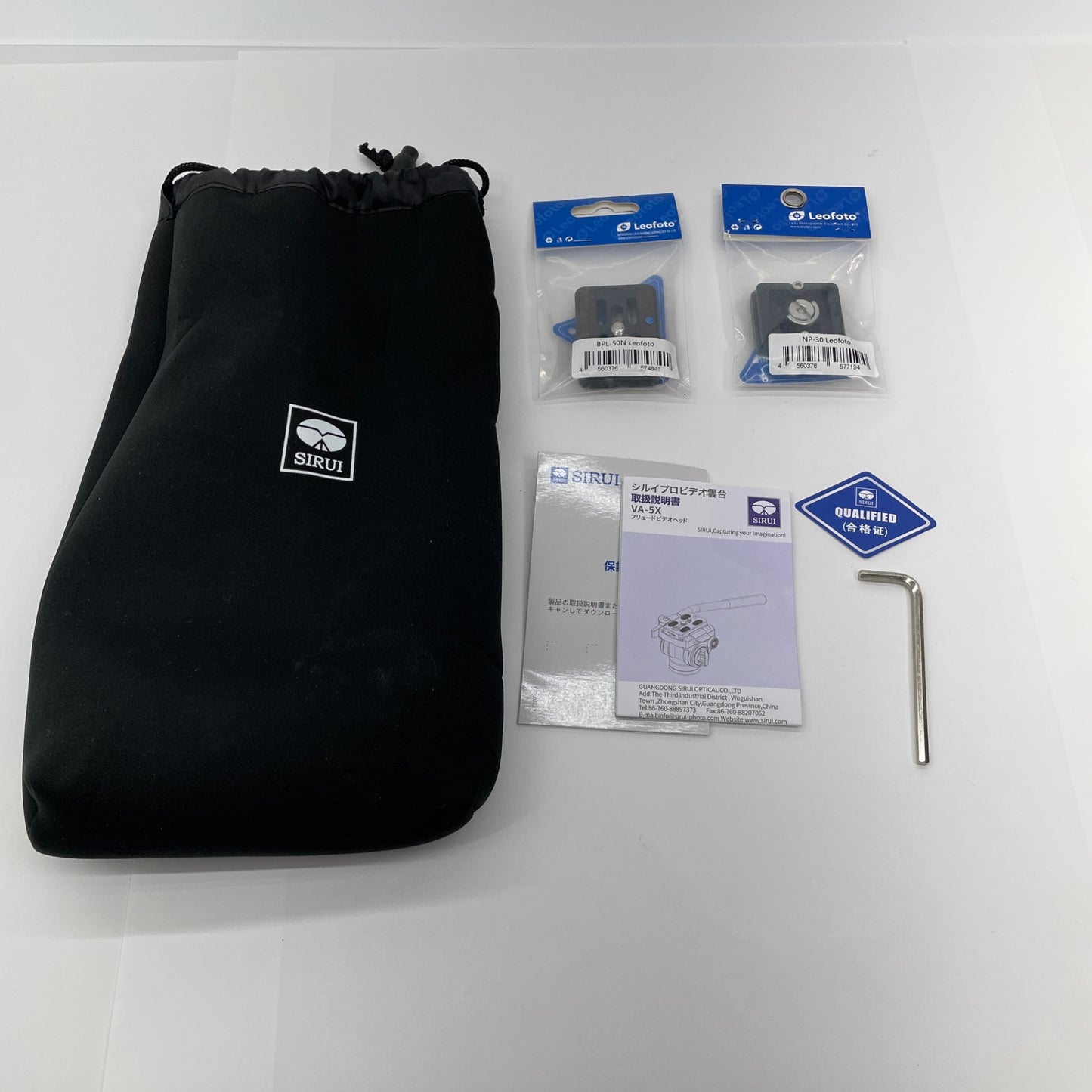 SIRUI SVM-145➕VA-5 フルードビデオヘッド（クイックリリースプレート付き） 一脚 カーボンファイバー【C4906-140】