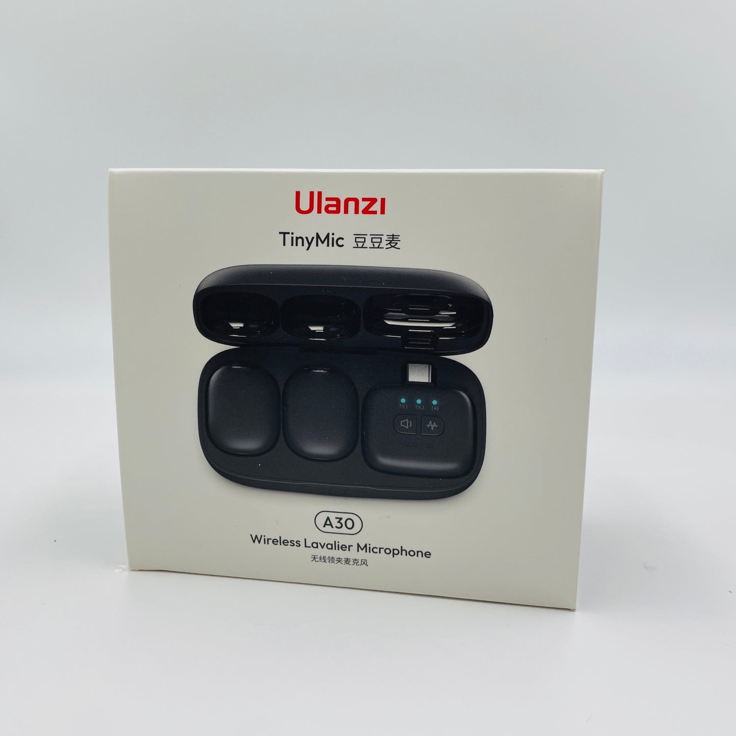 Ulanzi Tiny Mic A30ミニワイヤレスマイクロホン	【C4364-60】
