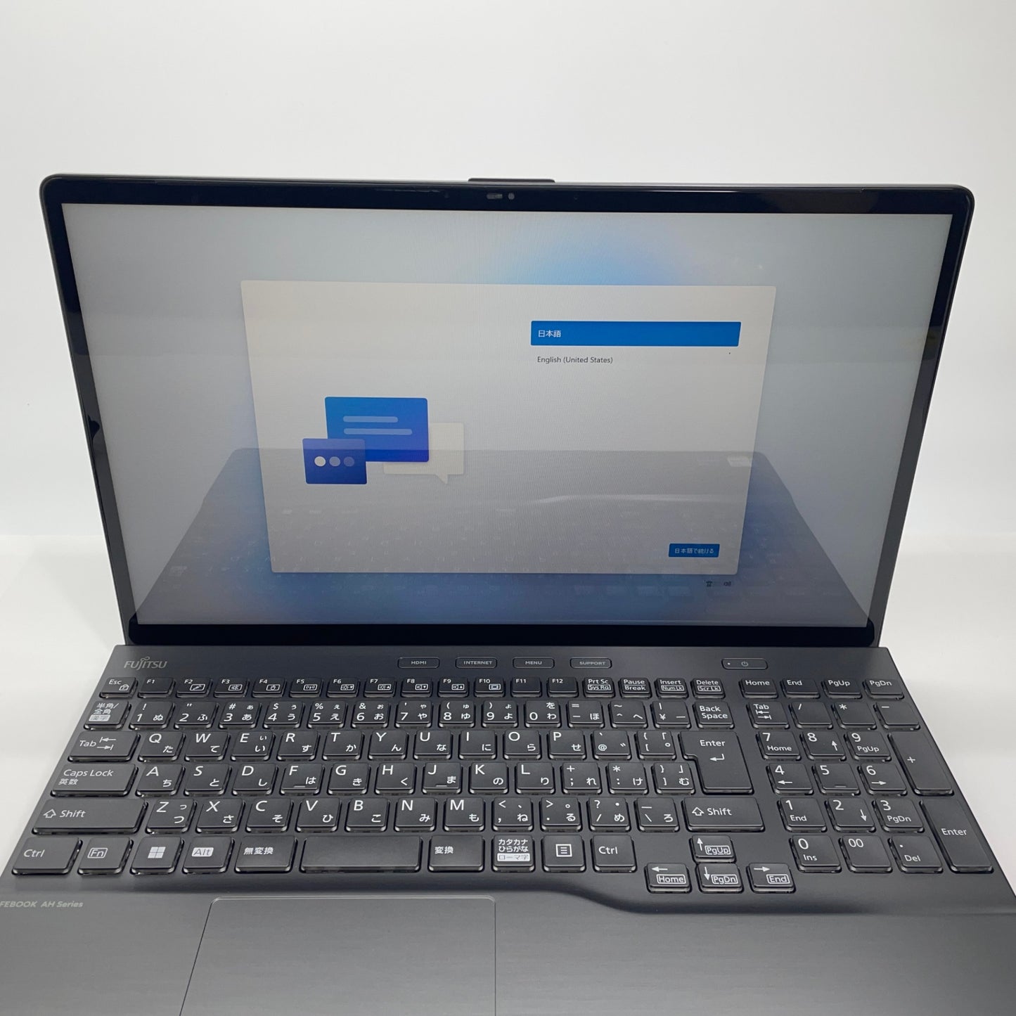 訳あり FMV LIFEBOOK AH77/G2 FMVA77G2B  i7 1260P 16GB SSD 512GB 　【C4642-80】