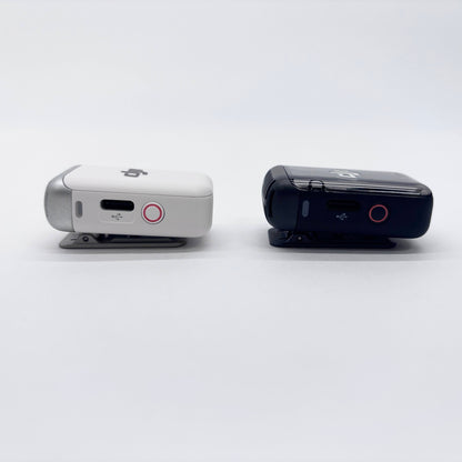 DJI Mic 2 1TX + 1RX + 単体トランスミッター パールホワイト CHARGING CASE 付属品あり【C8123-60】