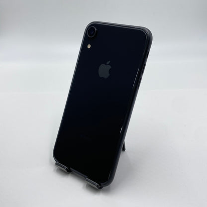 美品 Apple iPhone XR 128GB MH7T3J/A ブラック SIMフリー バッテリー最大容量93% 【C5230-C】