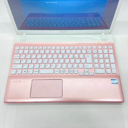 VAIO SVE151B11N Core i7-3632QM 8GB SSD256GB  Windows10 Home バッテリー最大容量89%【C5184-80】