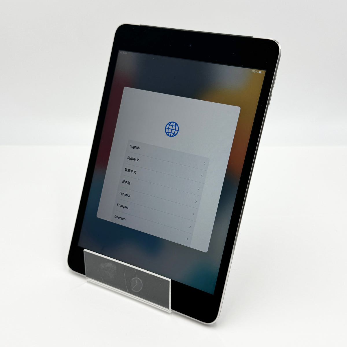 iPad mini 4 16GB Wi-Fi Cellular スペースグレイ MK6Y2J/A SIMフリー【C8872-C】