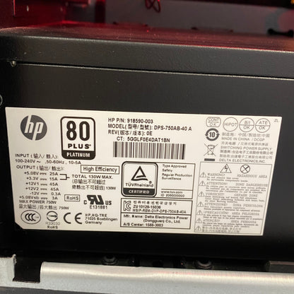 OMEN by HP 880-186jp i7 8700K 32GB SSD512GB HDD2TB GTX1080Ti  デスクトップ ゲーミングPC 【C5143-140】