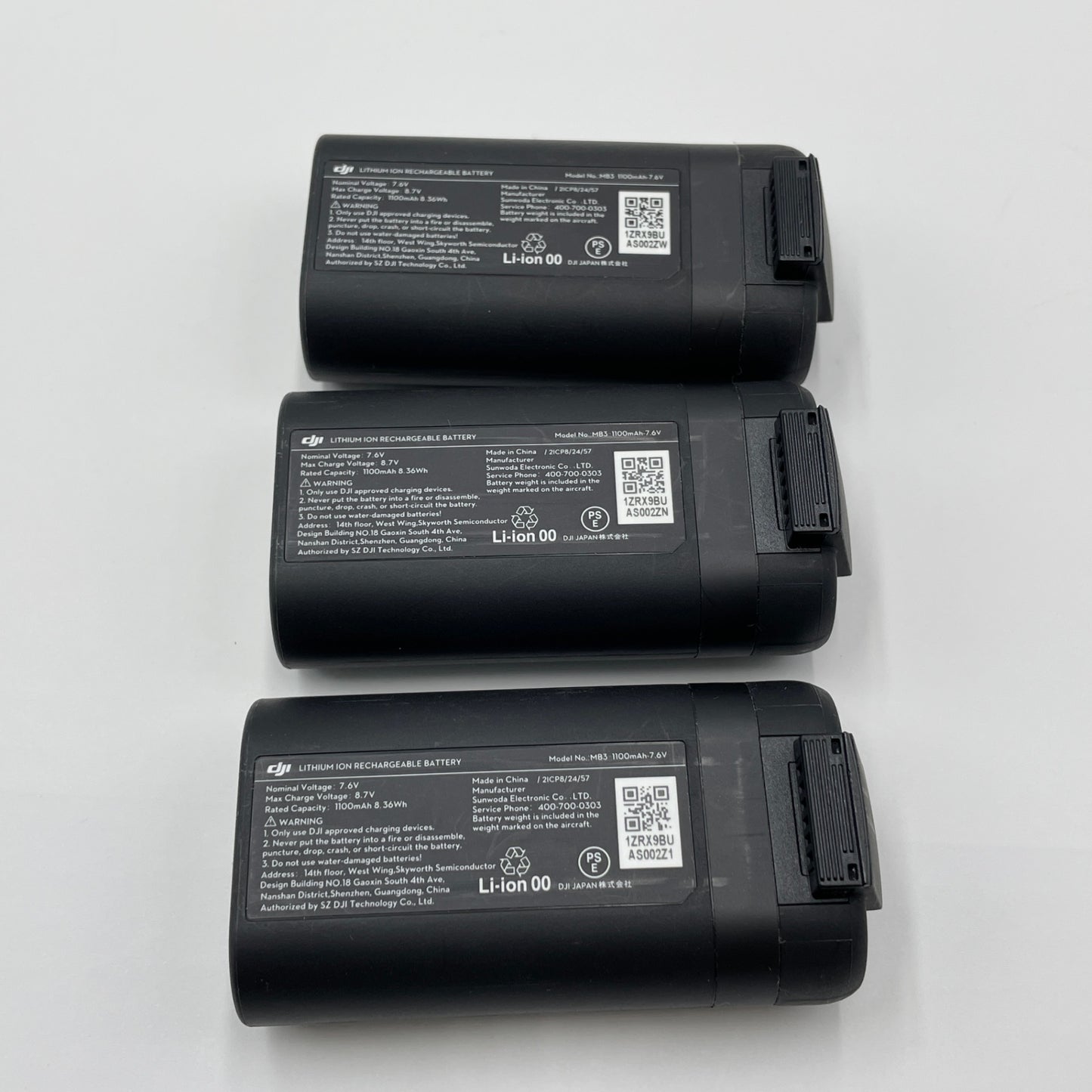 DJI Mavic Mini インテリジェント フライトバッテリー  Model:MB3-1100【C5121-C】