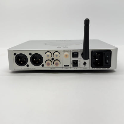FIIO K13 R2R USB DAC 内蔵 ヘッドホンアンプ シルバー 付属品完備【C7908-80】