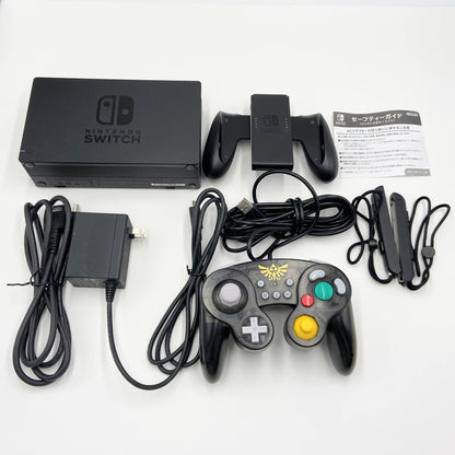 Nintendo Switch 本体 グレー 新モデルHAD-S-KAAAA(JPN) ニンテンドースイッチ 付属品完備 おまけ付き【C5599-100】