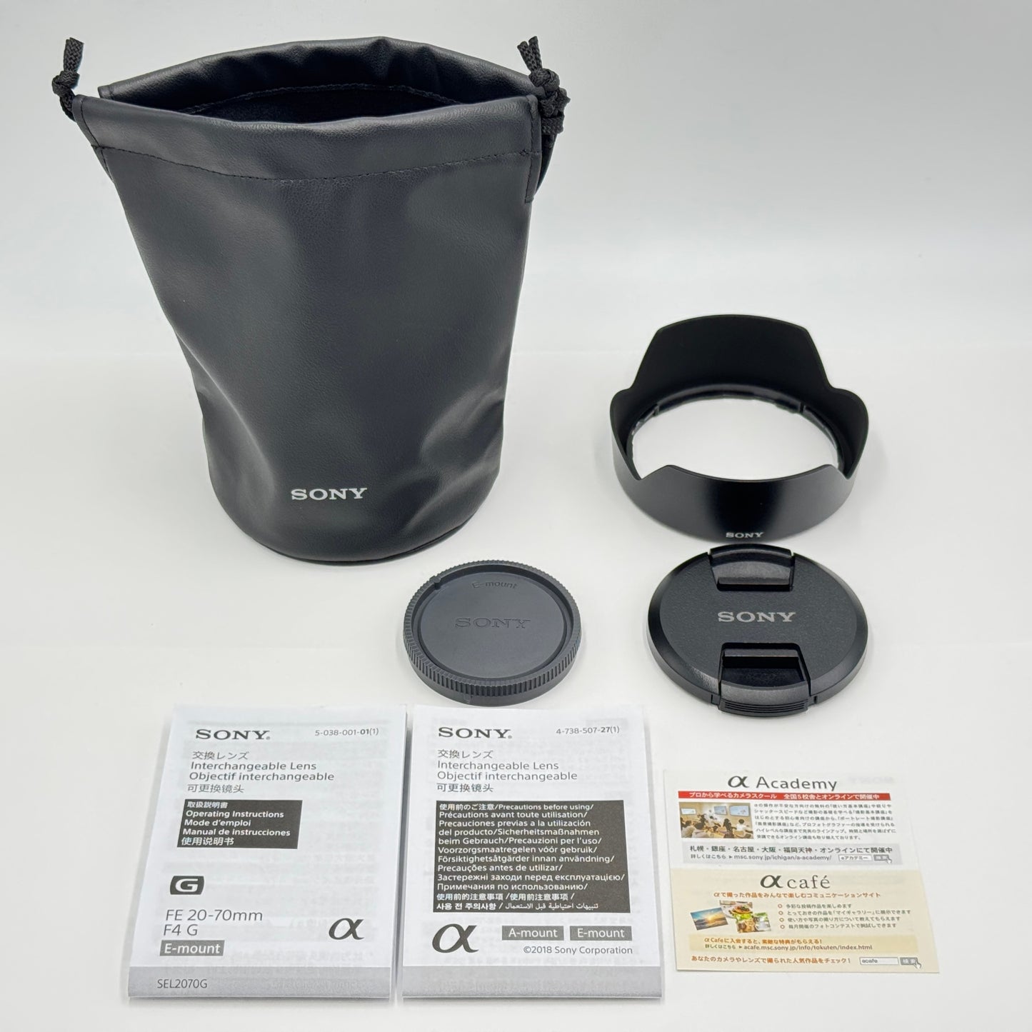 美品 SONY ソニー FE 20-70mm F4 G SEL2070G【C6323-80】