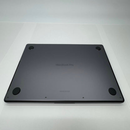 美品 MacBook Pro Liquid Retina XDR 14インチ (Late 2024) Apple M4 Pro 12コア/24GB/SSD 512GB スペースブラック MX2H3J/A バッテリー最大容量100%【C4467-80】