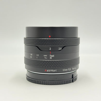 美品 AstrHori 6.5mm F2.0 fisheye ソニーEマウント 【C6847-60】
