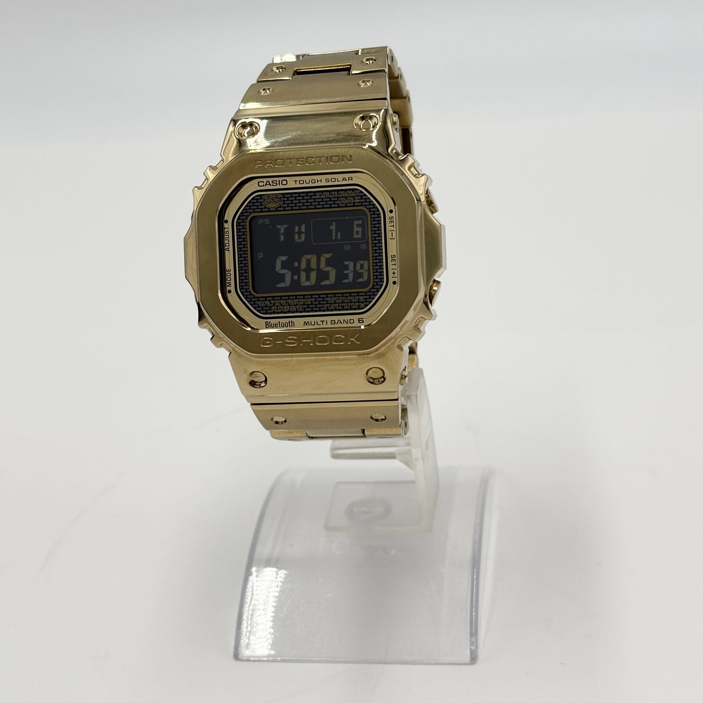 美品 CASIO G-SHOCK GMW-B5000GD-9JF フルメタル ゴールド【C5738-60】