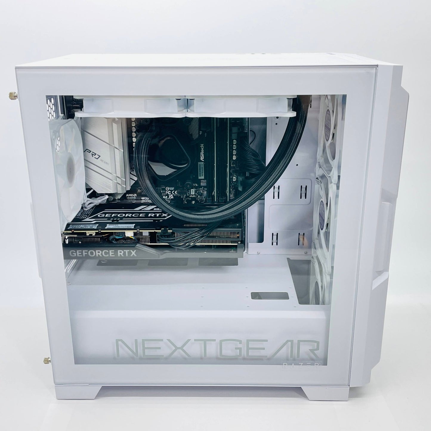 美品 NEXTGEAR JG-A7G6T  AMD Ryzen 7 5700X 16GB 1TB RTX 4060Ti 【C4560-140】