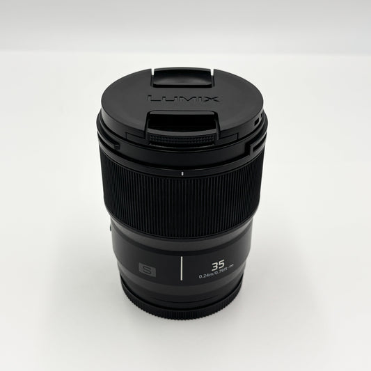美品 Panasonic パナソニック LUMIX S 35mm F1.8 S-S35 Lマウント【C6162-60】