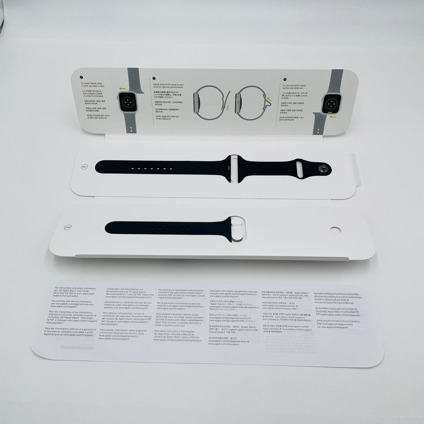 Apple Watch Series 7 GPS アルミニウム 45mm　MKN53J/A ミッドナイトスポーツバンド　バッテリー最大容量78%【C5026-60】