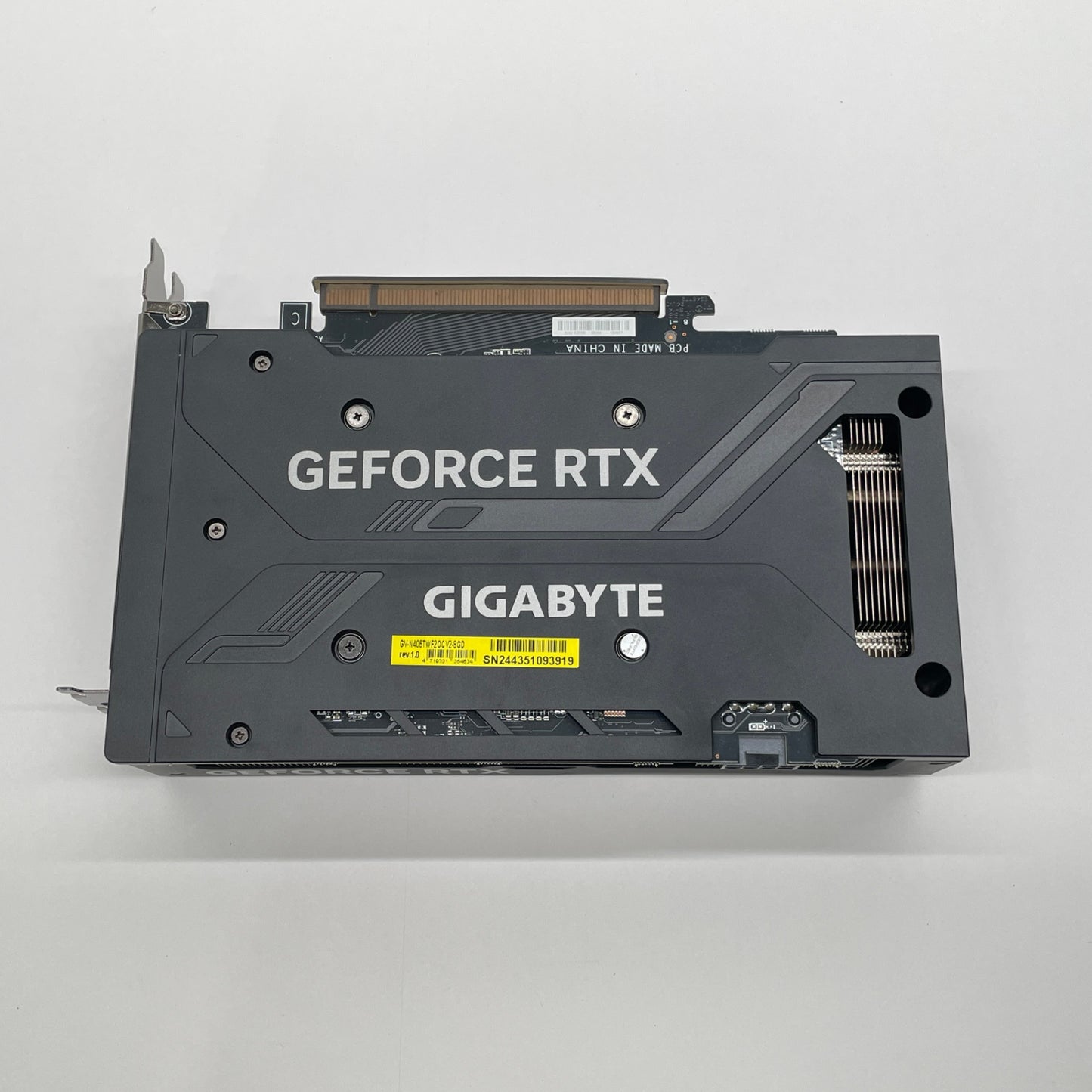 GIGABYTE GeForce RTX 4060 Ti WINDFORCE OC 8G GV-N406TWF2OC-8GD 【C7963-80】