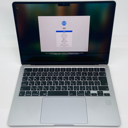 バッテリー最大容量98% Apple MacBook Air 2022 13インチ  M2 8GB 256GB MLXW3J/A【C4103-80】
