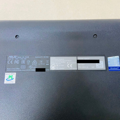 SSD換装済み 新品SSD ASUS VivoBook X543M Celeron N4000 4GB SSD 128GB 【C999-100】